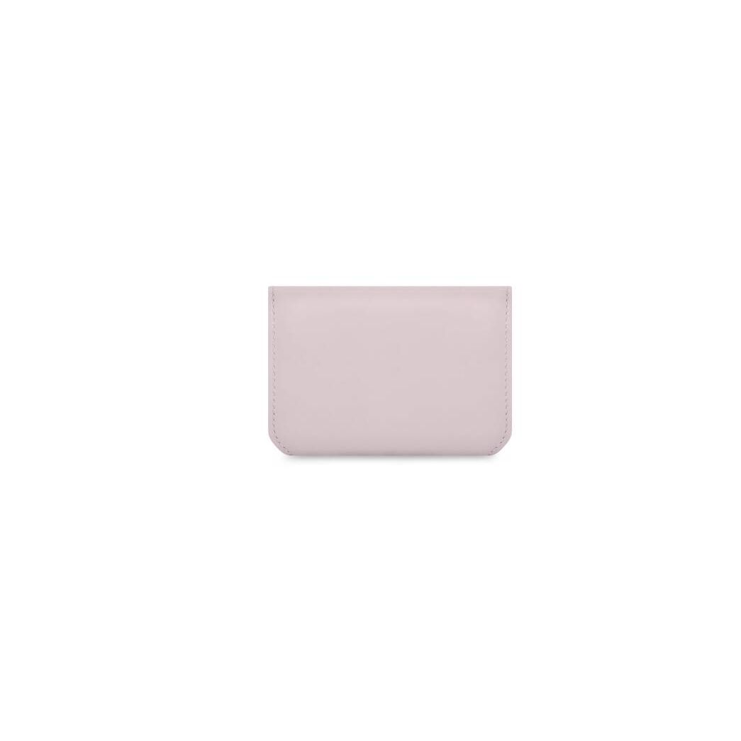 Women's Balenciaga Essential Mini Wallets Light Rose | 6485VNWYA