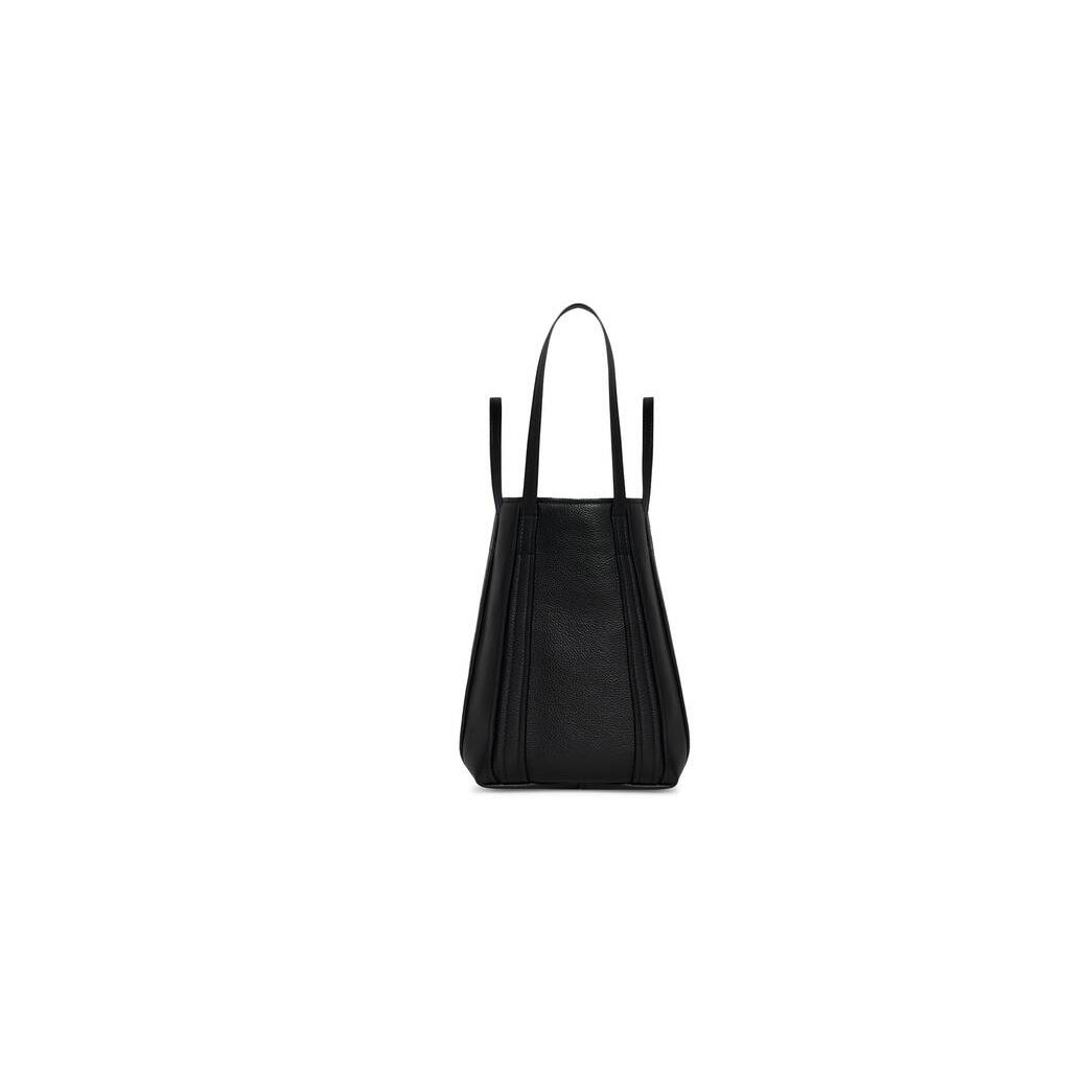 Women's Balenciaga Everyday Small North-south Shoulder Tote Bags Black | 7356HPKAG