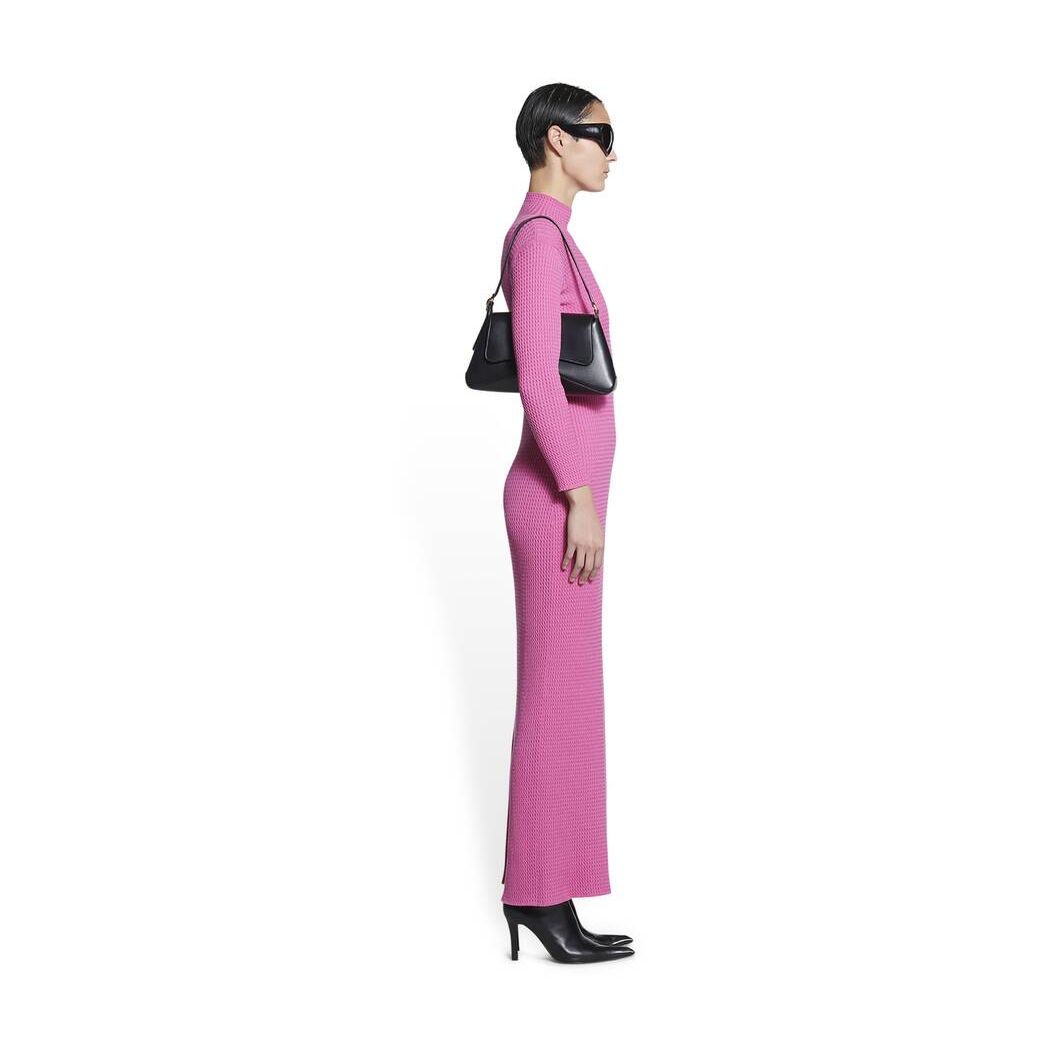 Women's Balenciaga Fitted Dress Skirts Pink | 5048LSOTZ