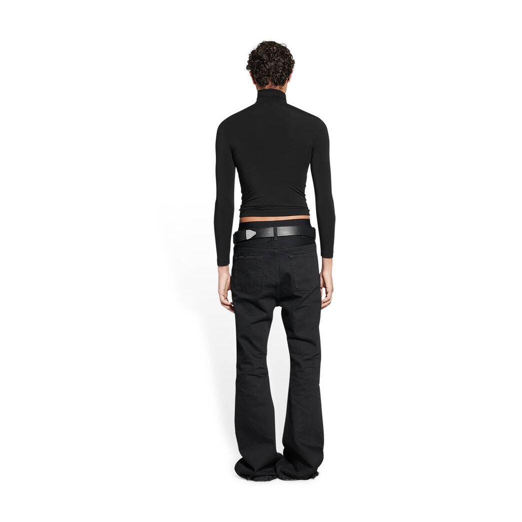 Women's Balenciaga Flared Pants Black | 7193IAFSW