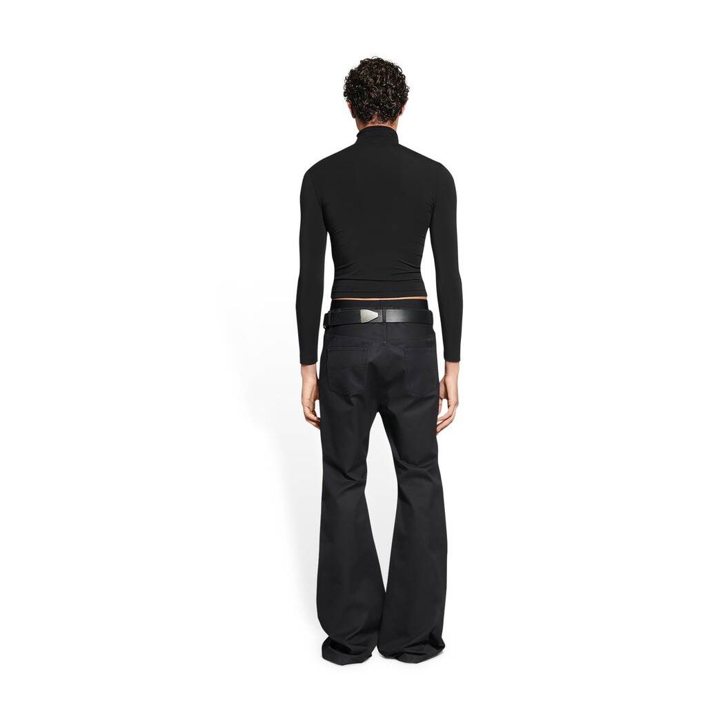 Women's Balenciaga Flared Pants Black | 8196VIKFG