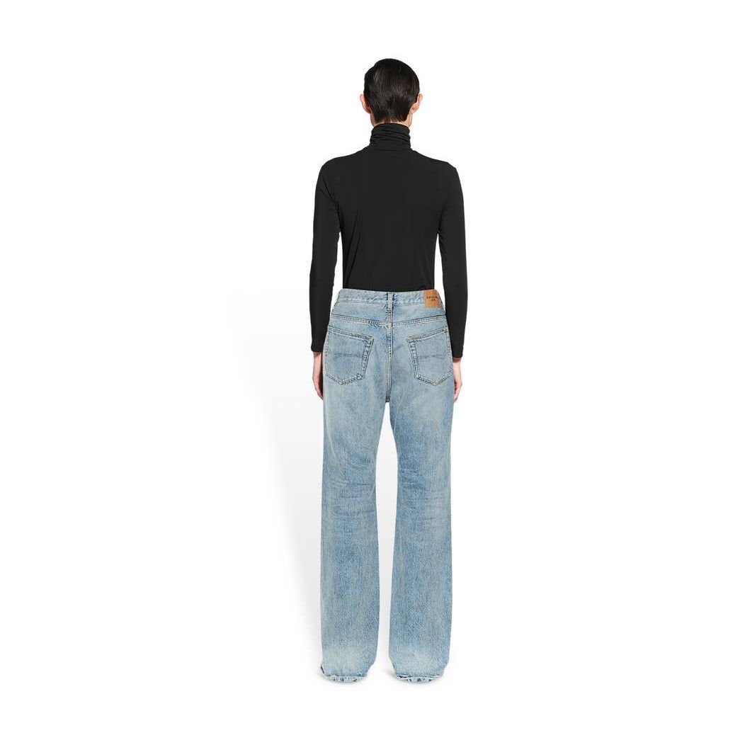 Women's Balenciaga Flared Pants Blue | 3609OAKHF