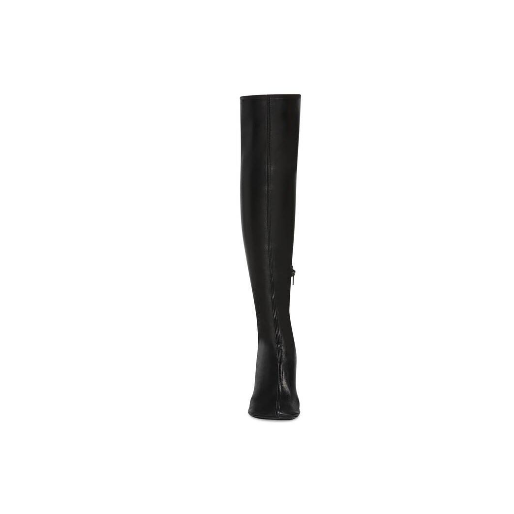 Women's Balenciaga Glove 80mm Boots Black | 3682YFRHA