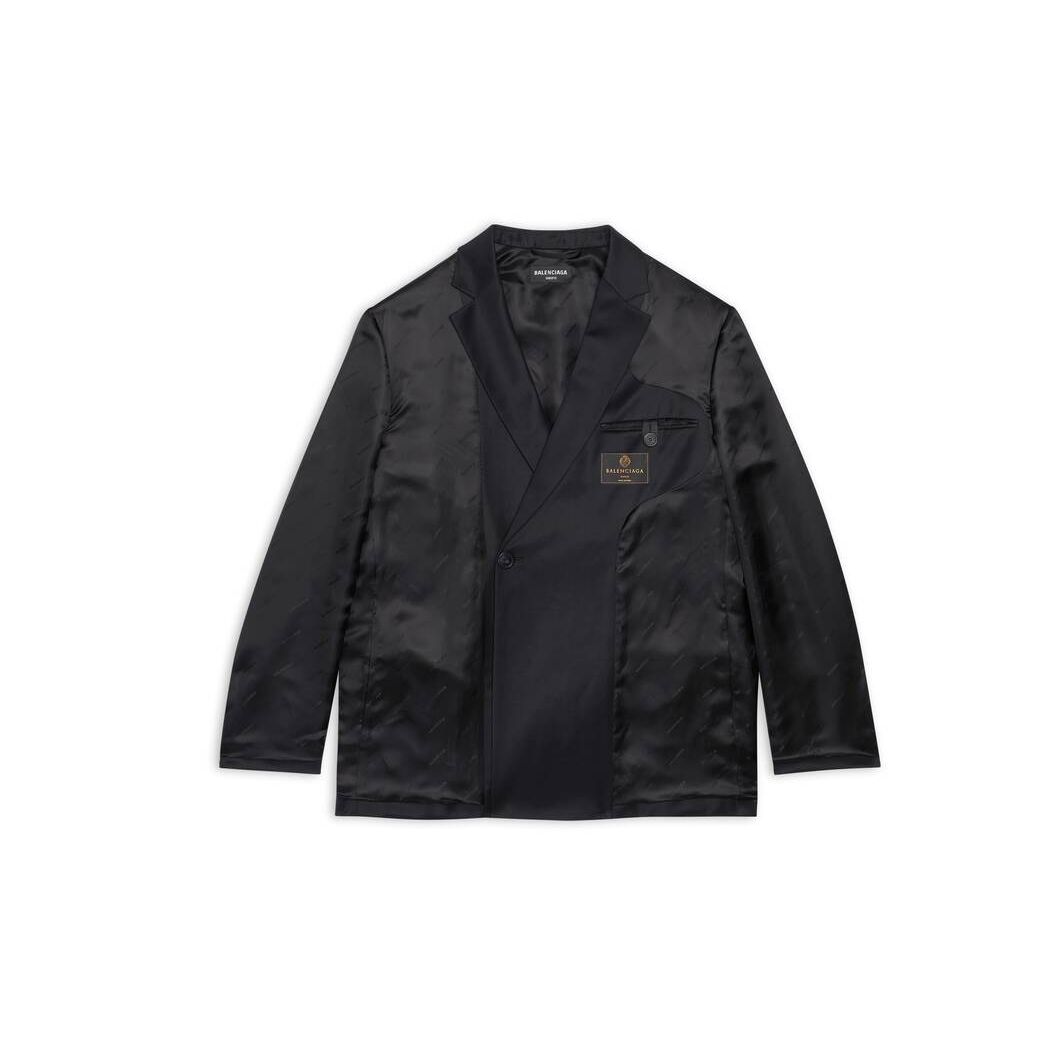 Women's Balenciaga Inside Out Jackets Black | 2815QXNKG