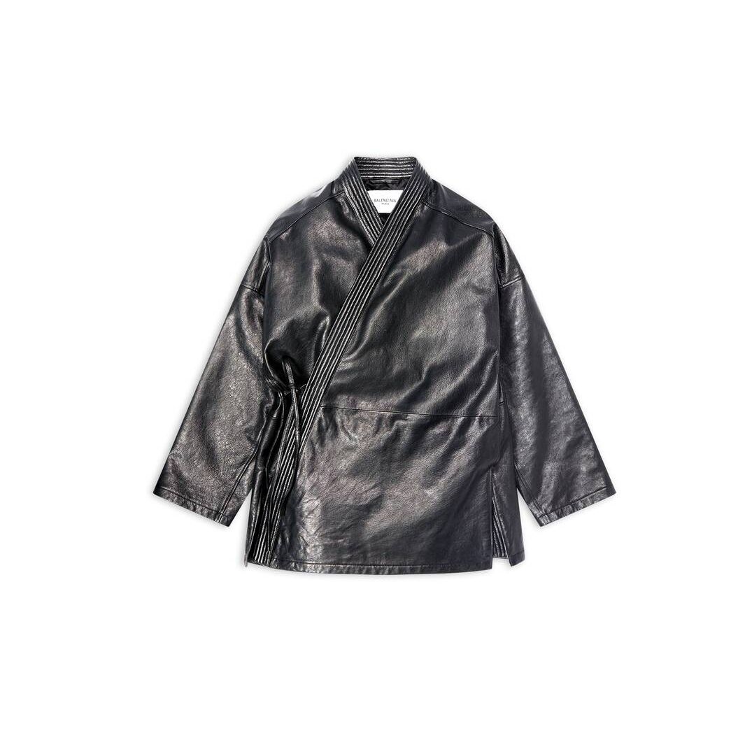 Women's Balenciaga Karate Jackets Black | 2308QZEMC