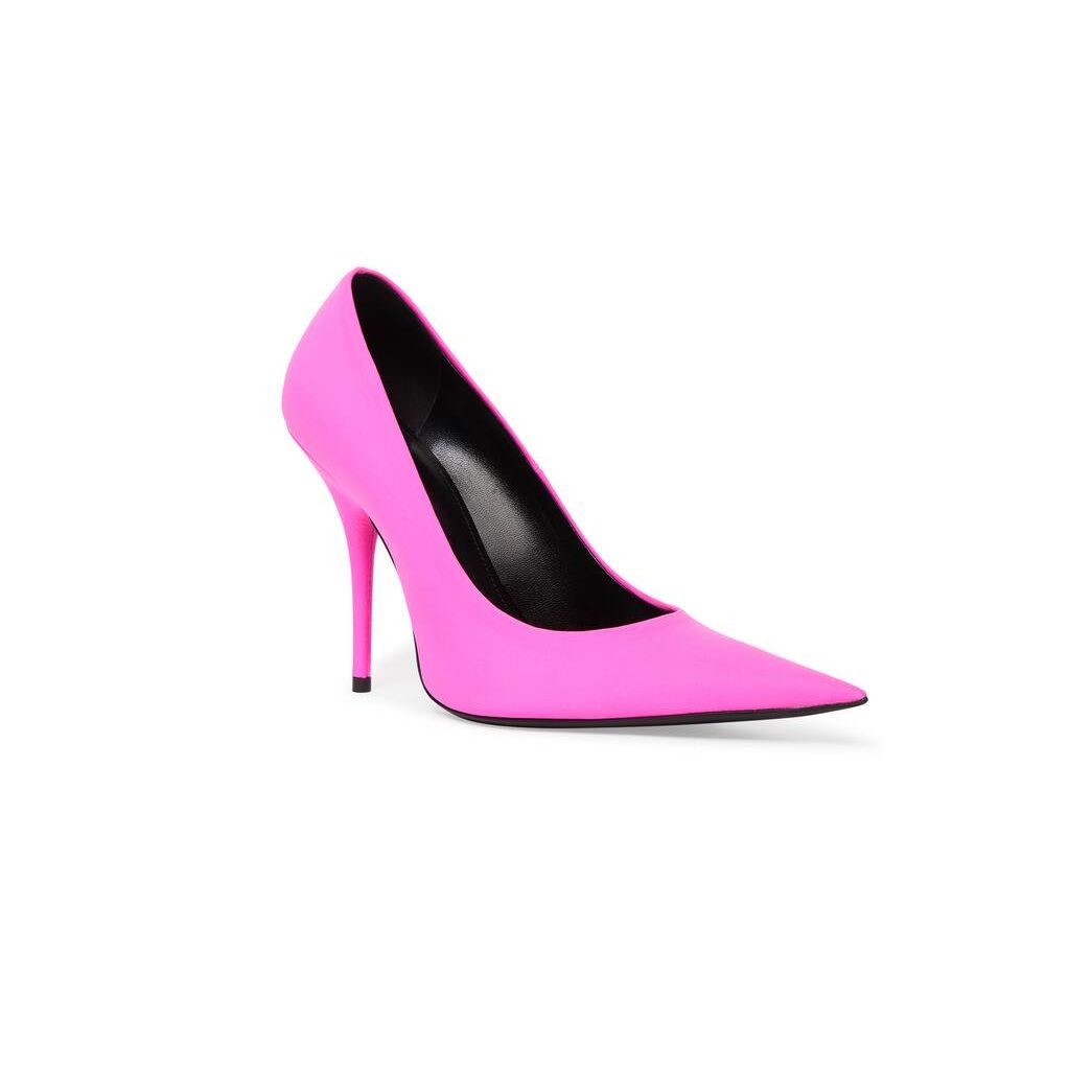 Women's Balenciaga Knife 110mm Pumps Pink | 3276HKAQJ