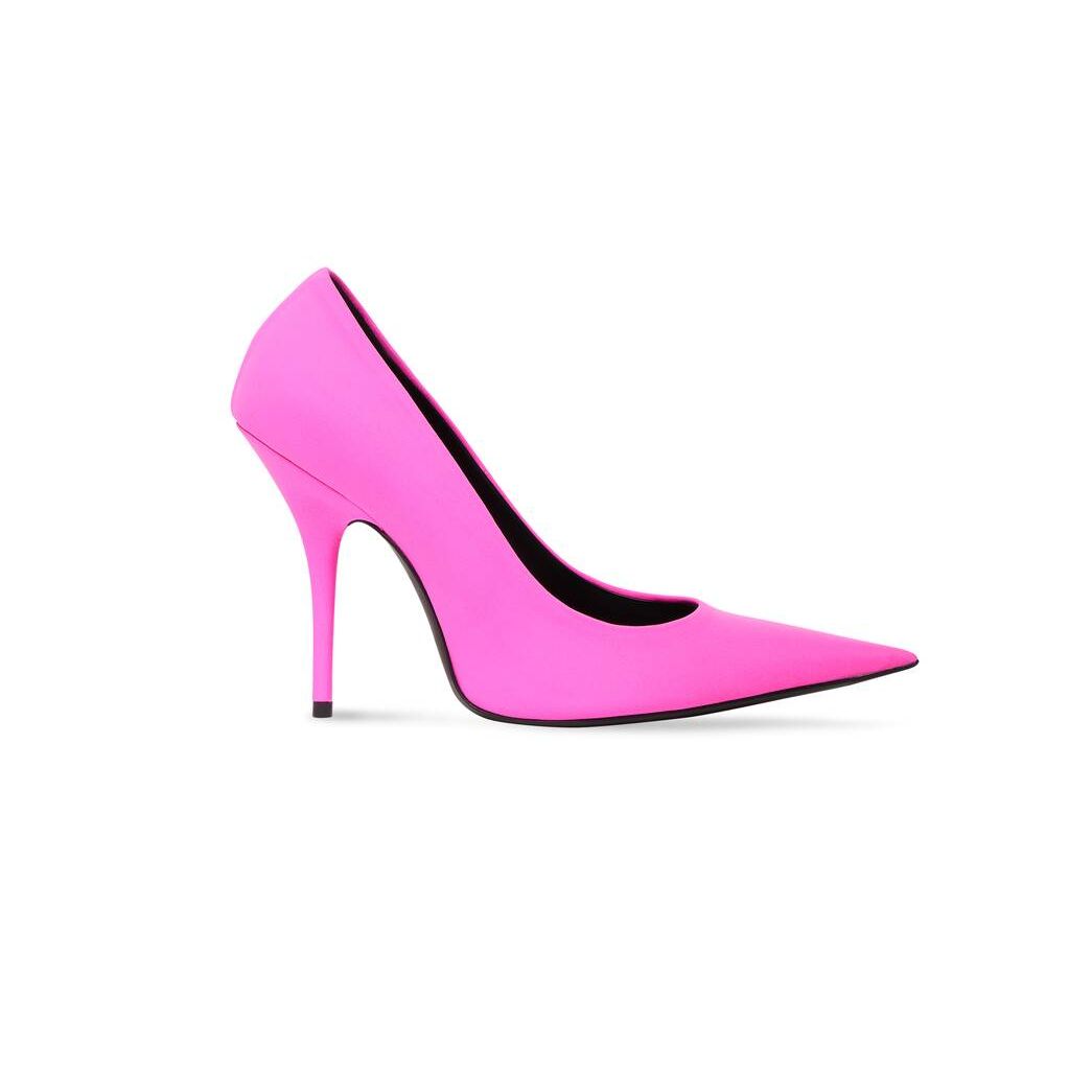 Women\'s Balenciaga Knife 110mm Pumps Pink | 3276HKAQJ