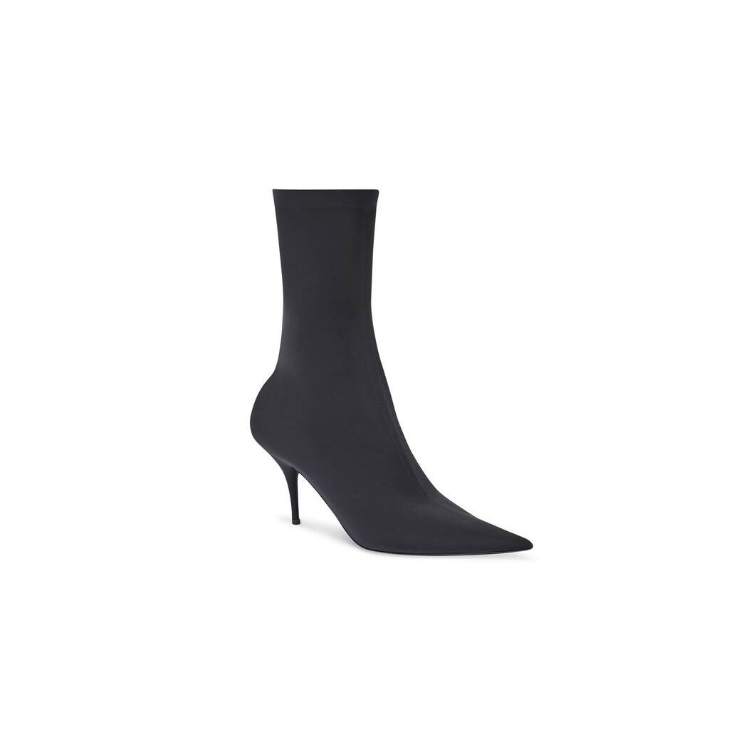 Women's Balenciaga Knife 80mm Boots Black | 8910FVEYA