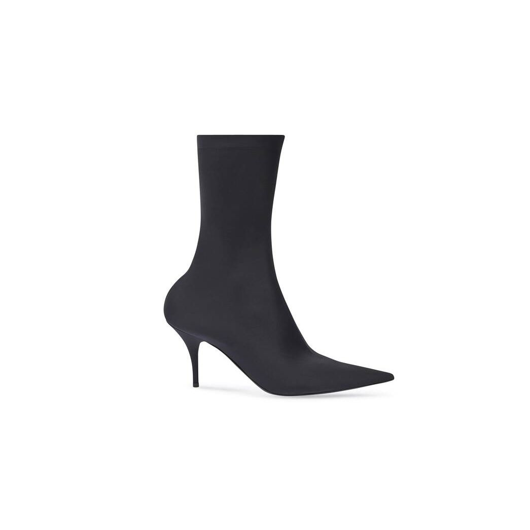 Women\'s Balenciaga Knife 80mm Boots Black | 8910FVEYA