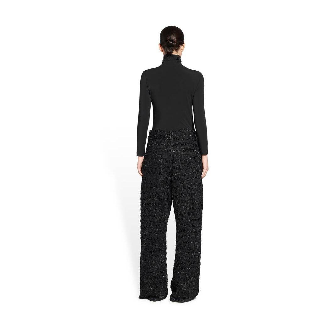 Women's Balenciaga Large Baggy Pants Black | 6985FGVRI