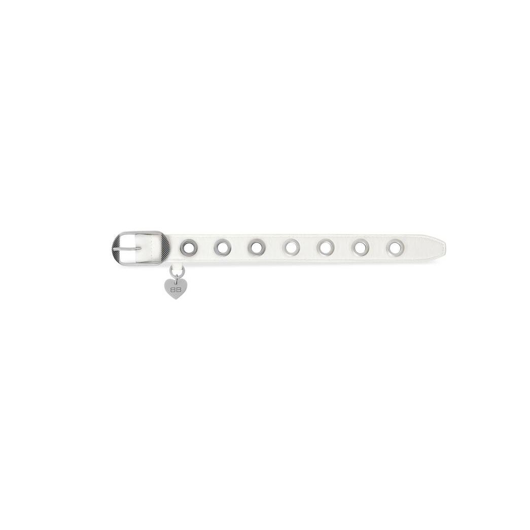 Women's Balenciaga Le Cagole Bracelet Jewelry White | 0314PTLBD