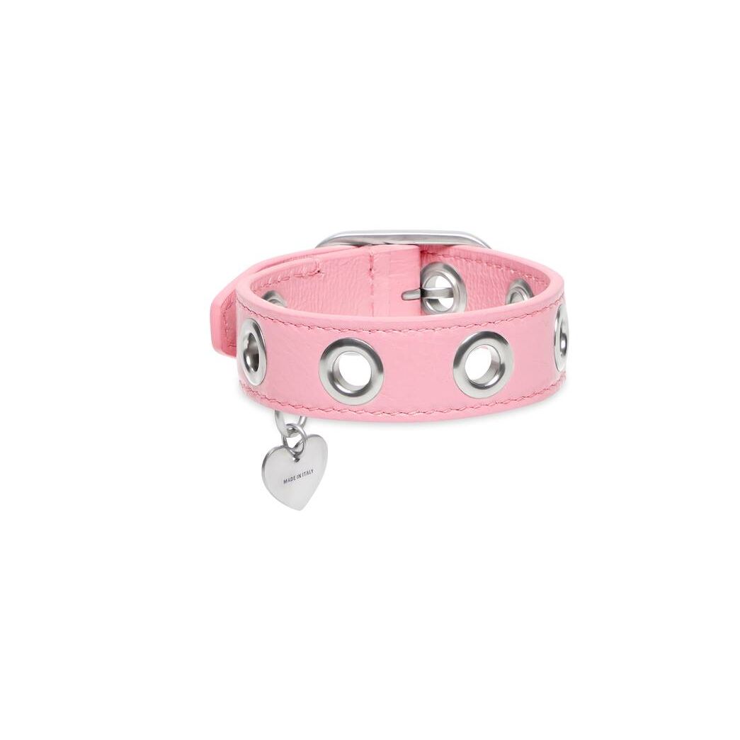 Women's Balenciaga Le Cagole Bracelet Jewelry Pink | 5704WAFUZ