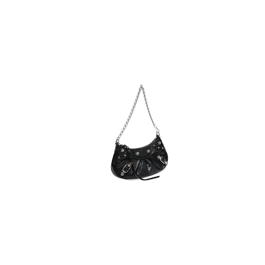 Women's Balenciaga Le Cagole Chain Mini Bag Black | 7954ZEHQC