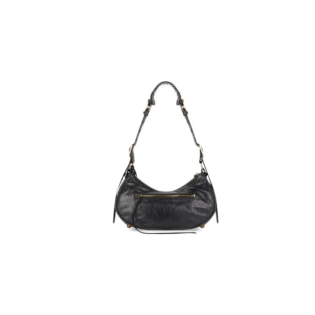 Women's Balenciaga Le Cagole Small Shoulder Bags Black | 9614IKGSH