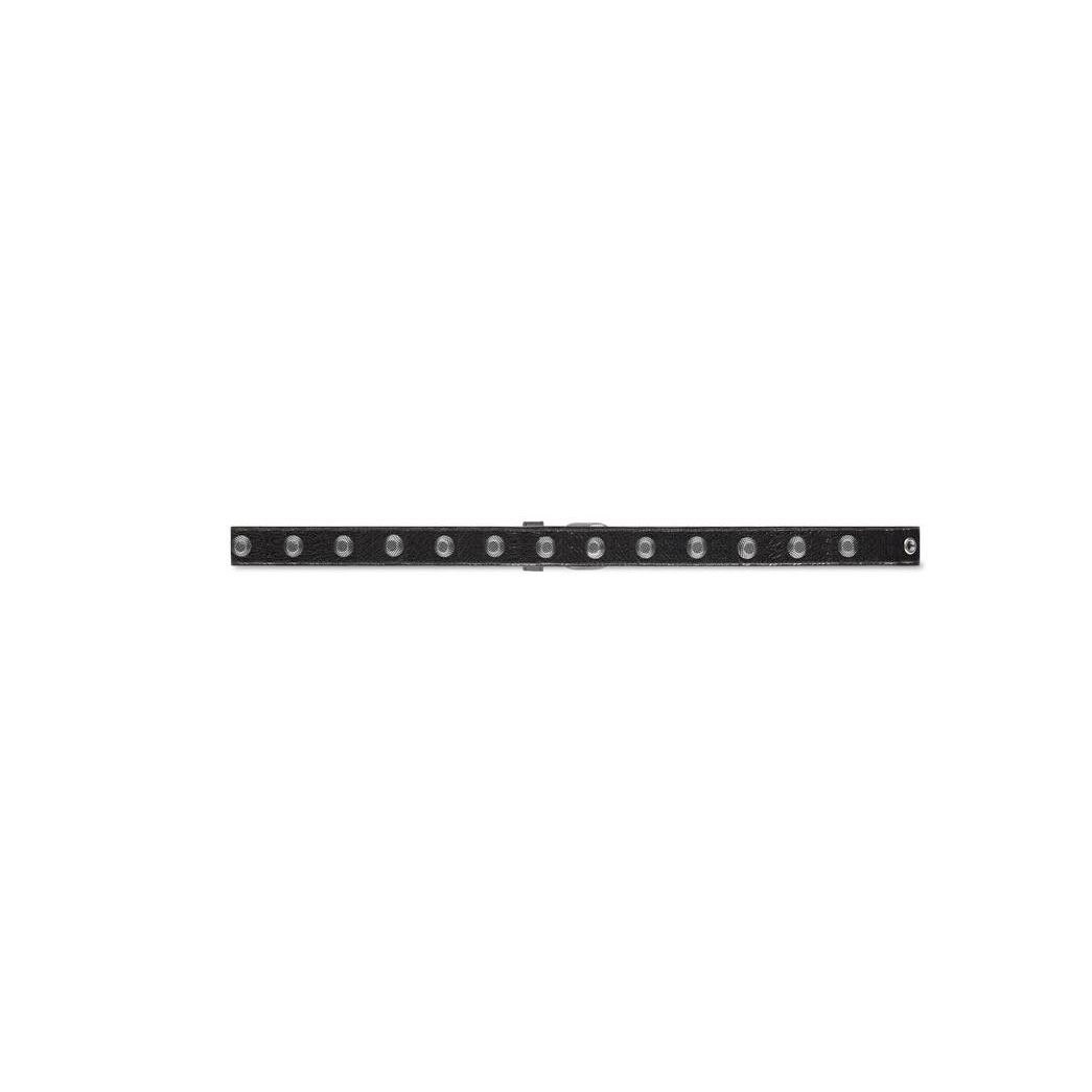 Women's Balenciaga Le Cagole Stud Belts Black | 3190BROWV