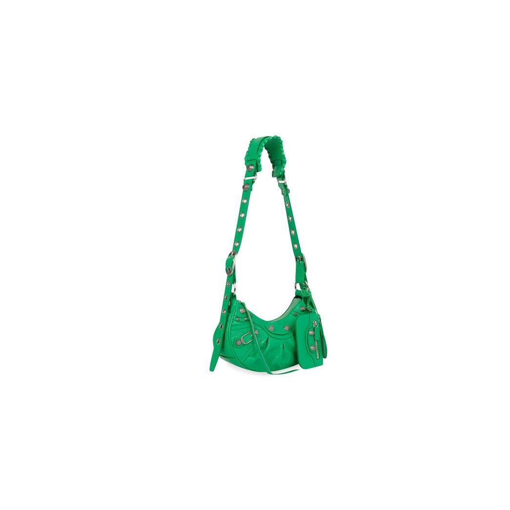 Women's Balenciaga Le Cagole Xs Shoulder Bags Green | 0945AYHPG