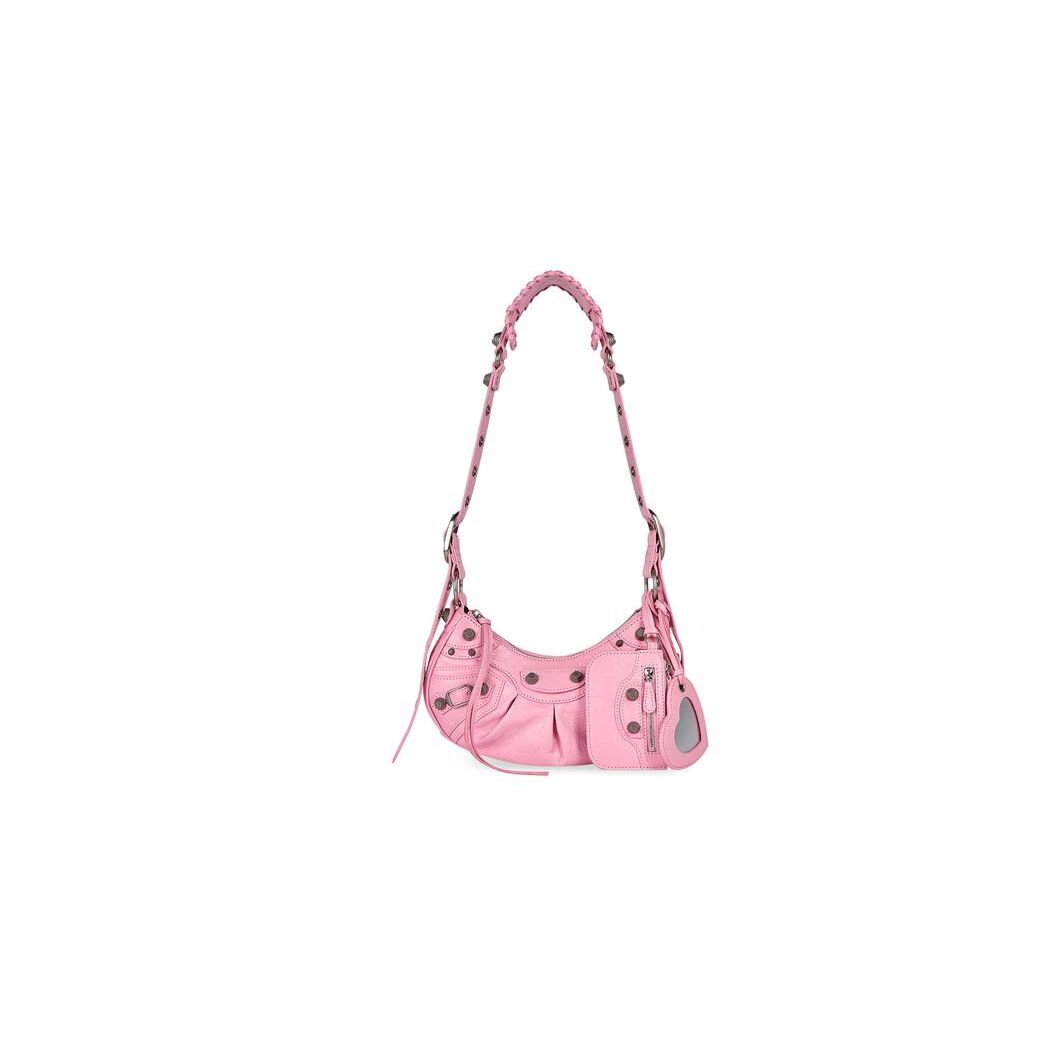 Women's Balenciaga Le Cagole Xs Shoulder Bags Pink | 1407JPCEI