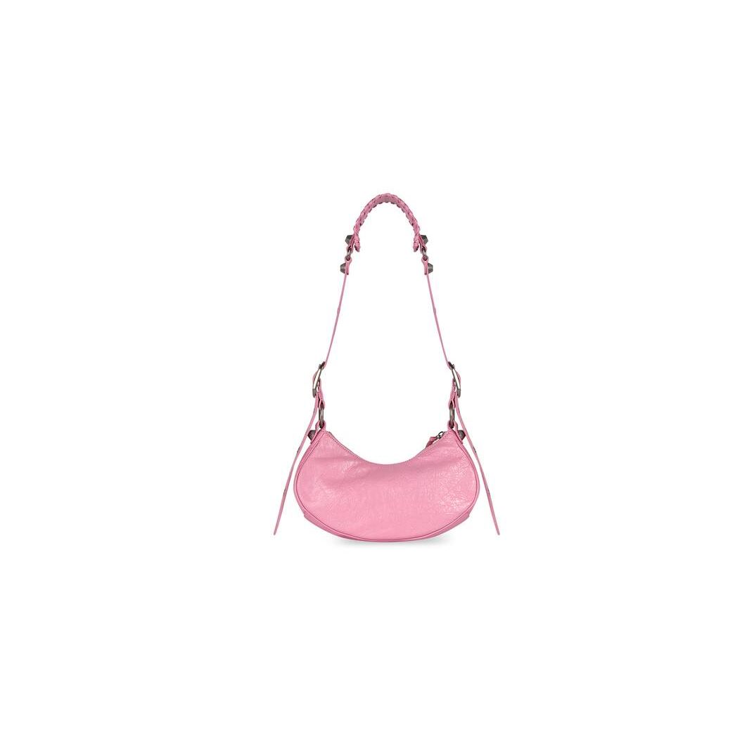 Women's Balenciaga Le Cagole Xs Shoulder Bags Pink | 1407JPCEI