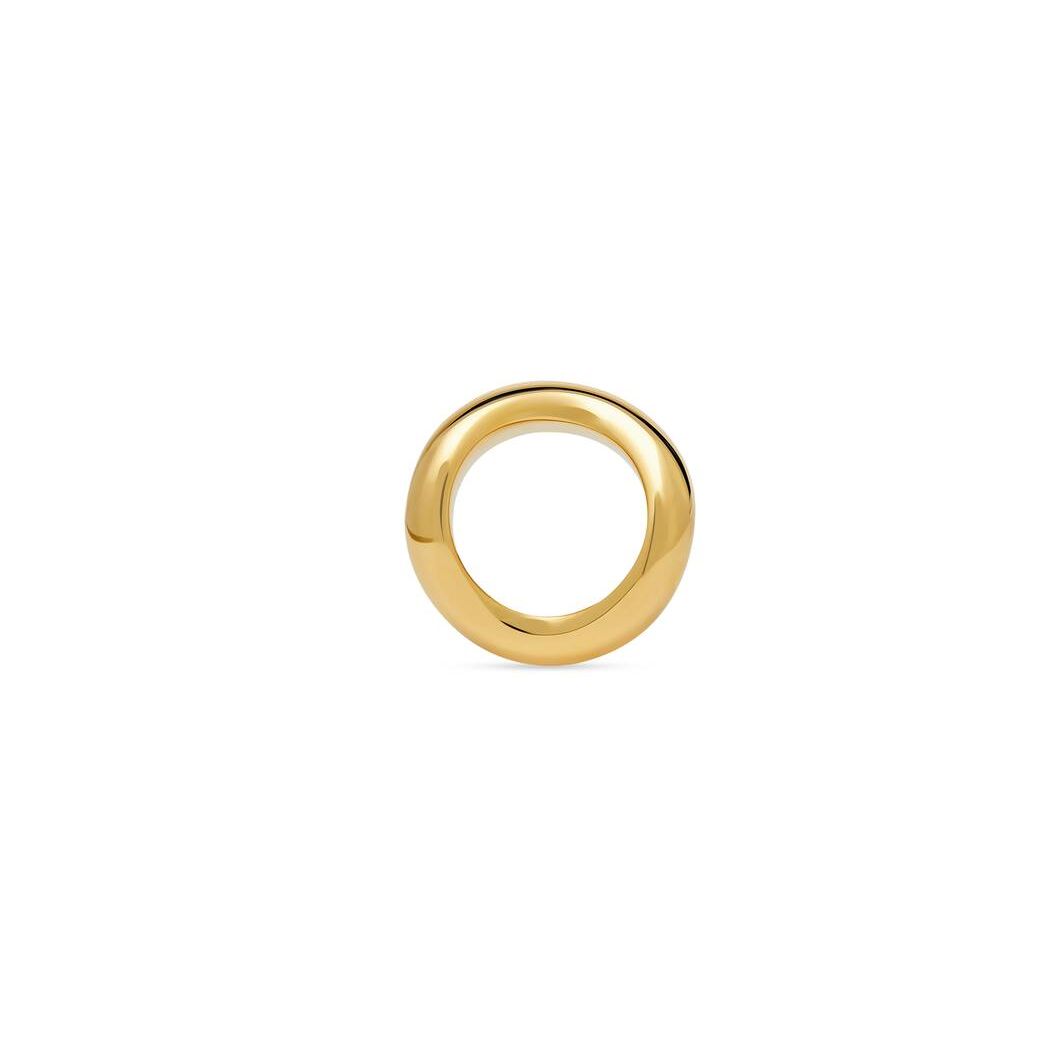 Women's Balenciaga Loop Ring Jewelry Gold | 3470MTAWK