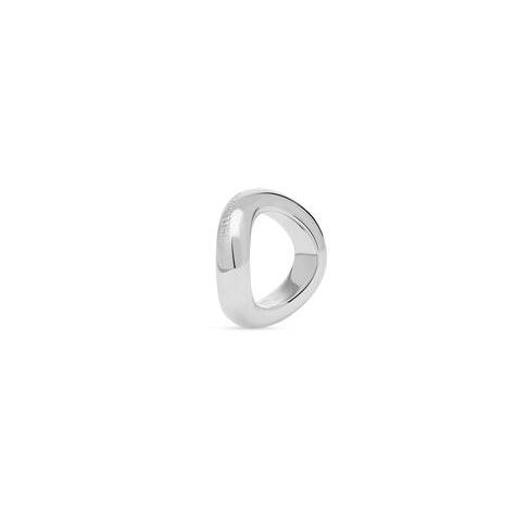 Women's Balenciaga Loop Ring Jewelry Silver | 8574NQASJ