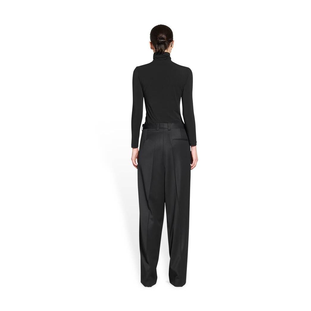 Women's Balenciaga Loose Pants Black | 5624FKOVZ