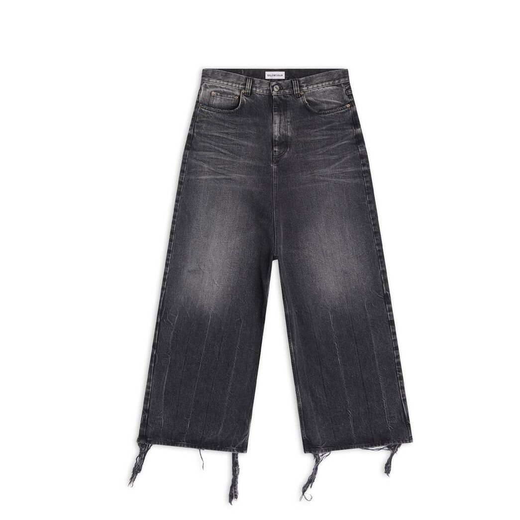 Women's Balenciaga Low Crotch Jeans Pants Black | 2860OQDFJ