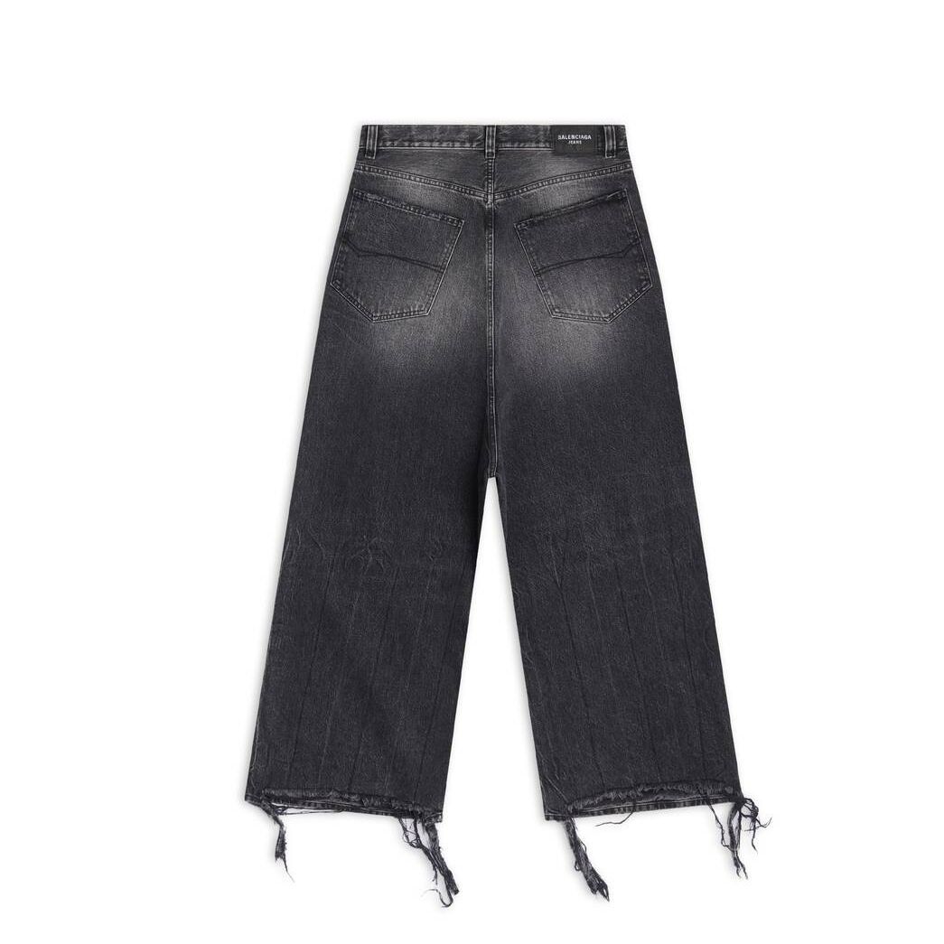 Women's Balenciaga Low Crotch Jeans Pants Black | 2860OQDFJ