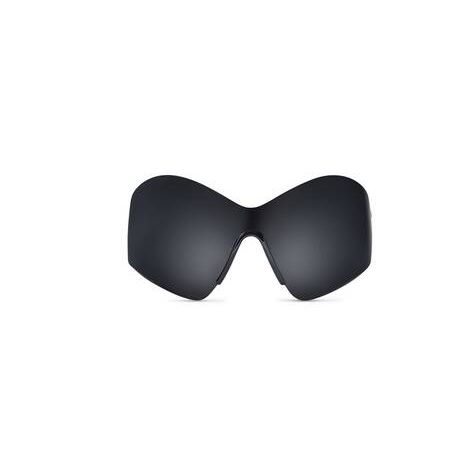 Women's Balenciaga Mask Butterfly Sunglasses Black | 7361OJWKF