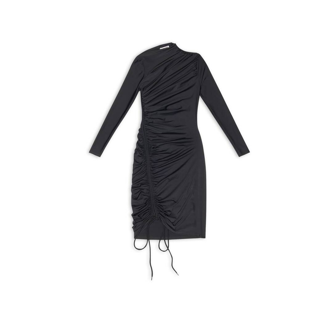 Women's Balenciaga Mini Dress Skirts Black | 7641NXPED