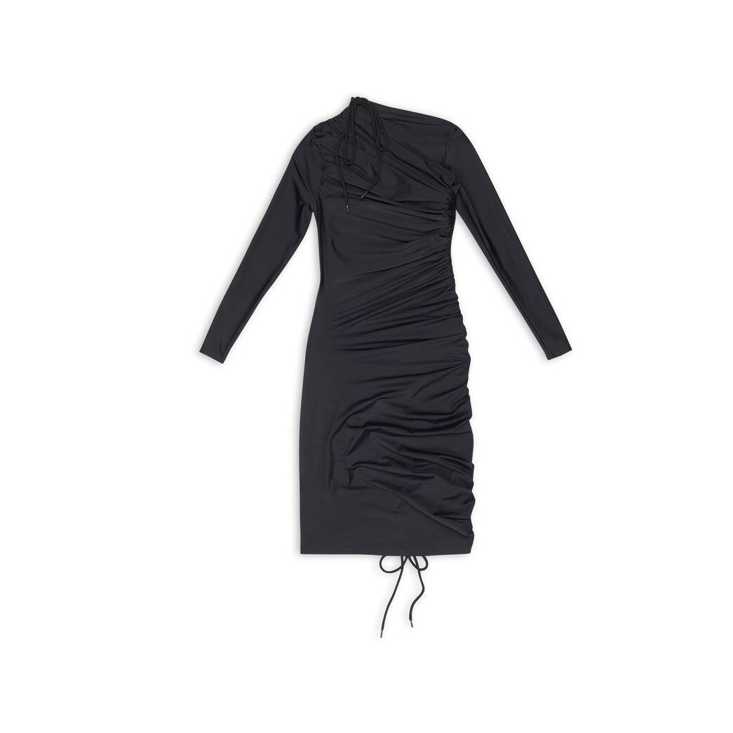 Women's Balenciaga Mini Dress Skirts Black | 7641NXPED