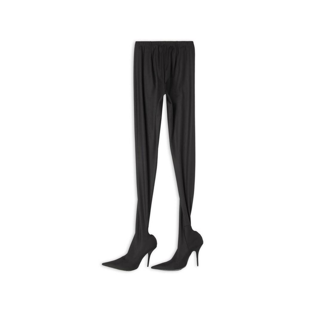 Women's Balenciaga Naked Knife Pantalegging Pants Black | 3128OSYQW