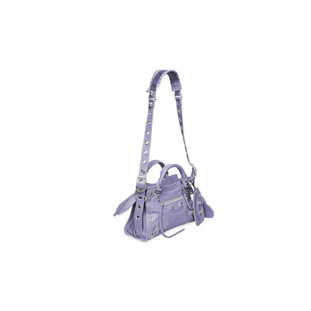 Women's Balenciaga Neo Cagole Xs Handbag Purple | 6820SJMAQ