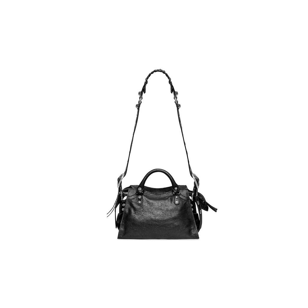 Women's Balenciaga Neo Cagole Xs Handbag Black | 8759HPMOA