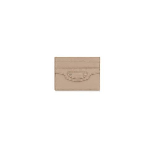 Women's Balenciaga Neo Classic Cardholders Brown | 6580JKGBF