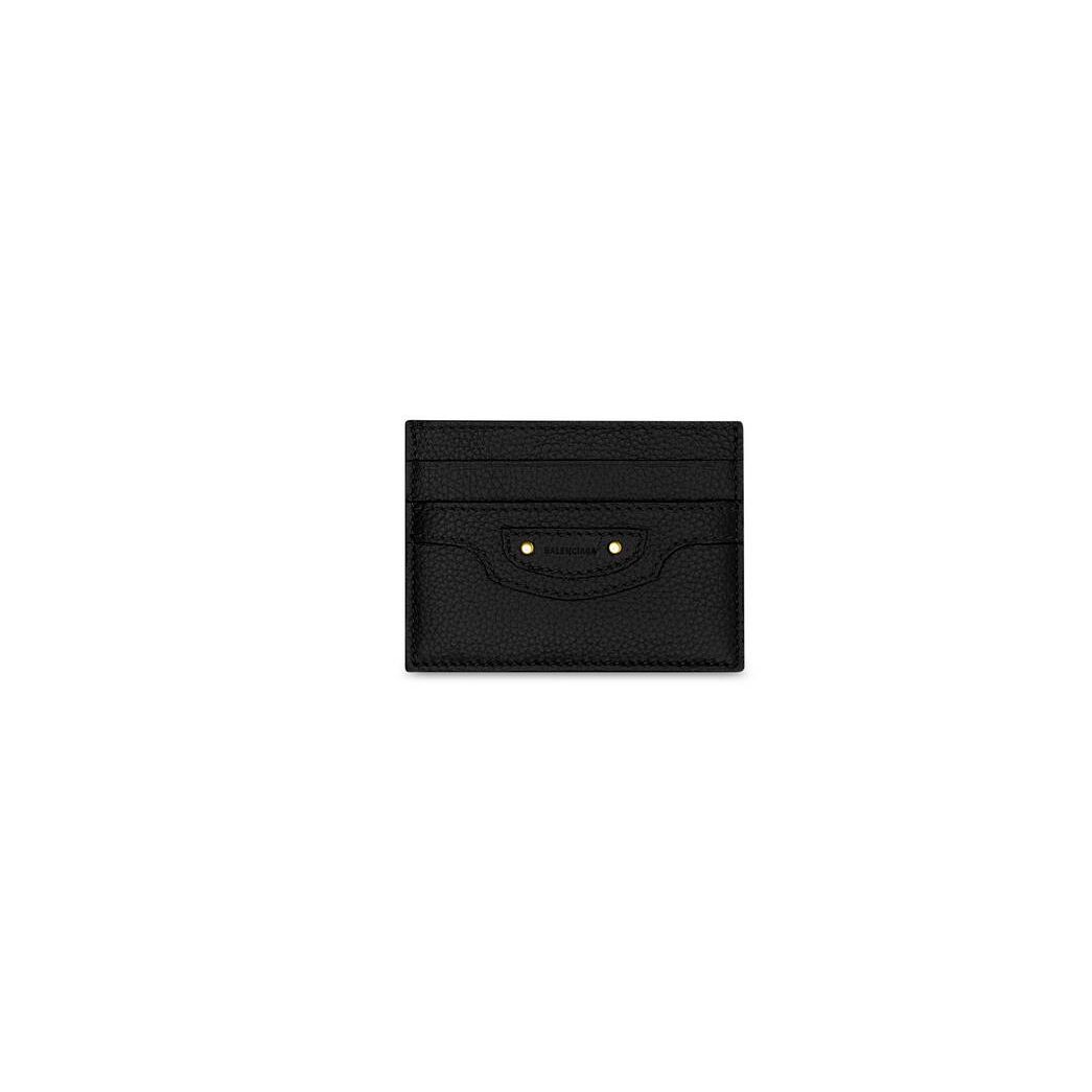 Women\'s Balenciaga Neo Classic Cardholders Black | 7952YCMZB