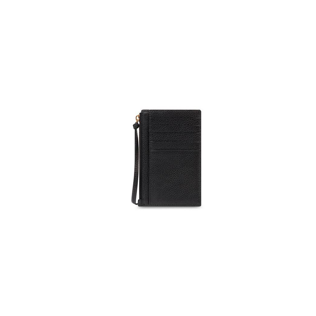 Women's Balenciaga Neo Classic Long Cardholders Black | 7481RONZM