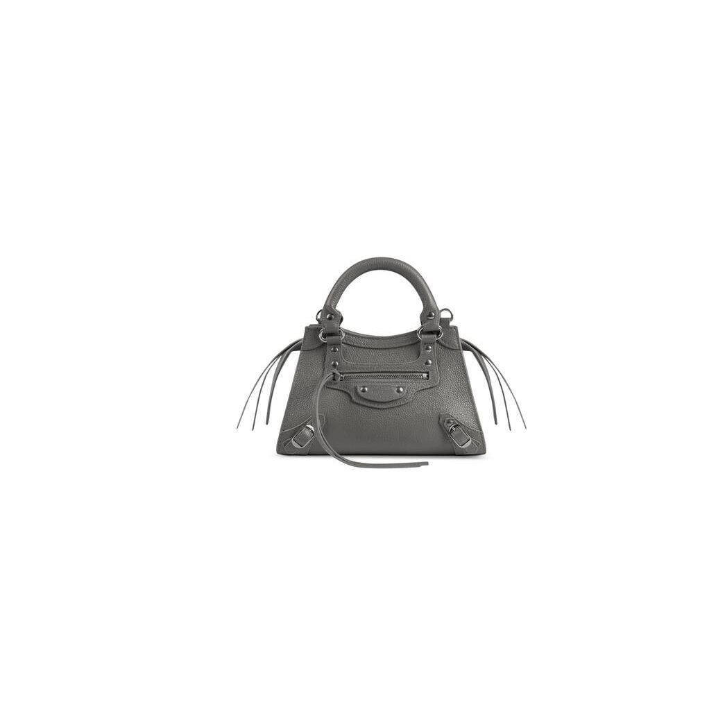 Women's Balenciaga Neo Classic Mini Bag Grey | 0538LVYWD