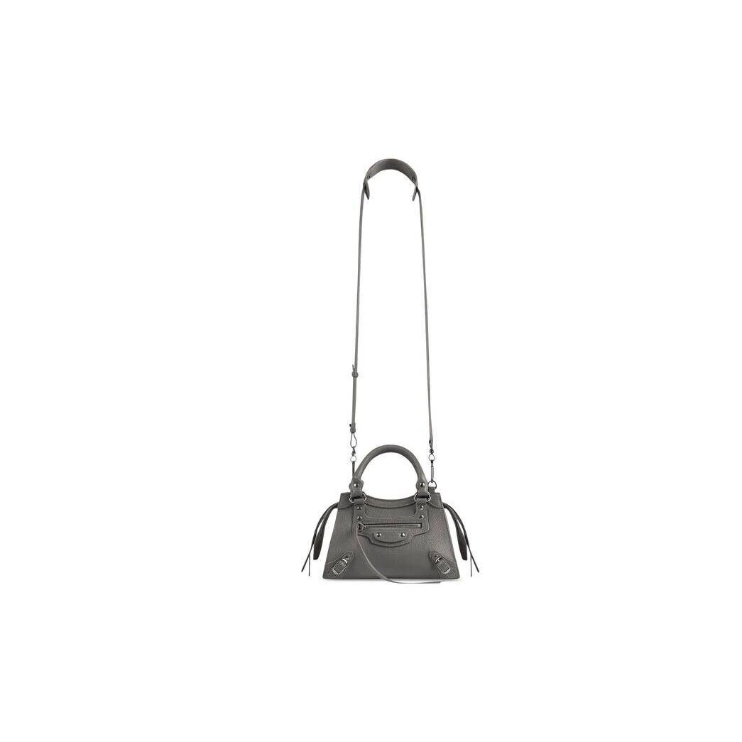 Women's Balenciaga Neo Classic Mini Bag Grey | 0538LVYWD