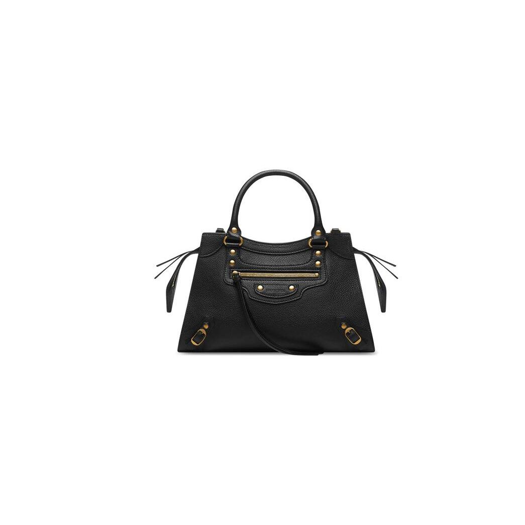 Women's Balenciaga Neo Classic Small Handbag Black | 0167VTIPJ