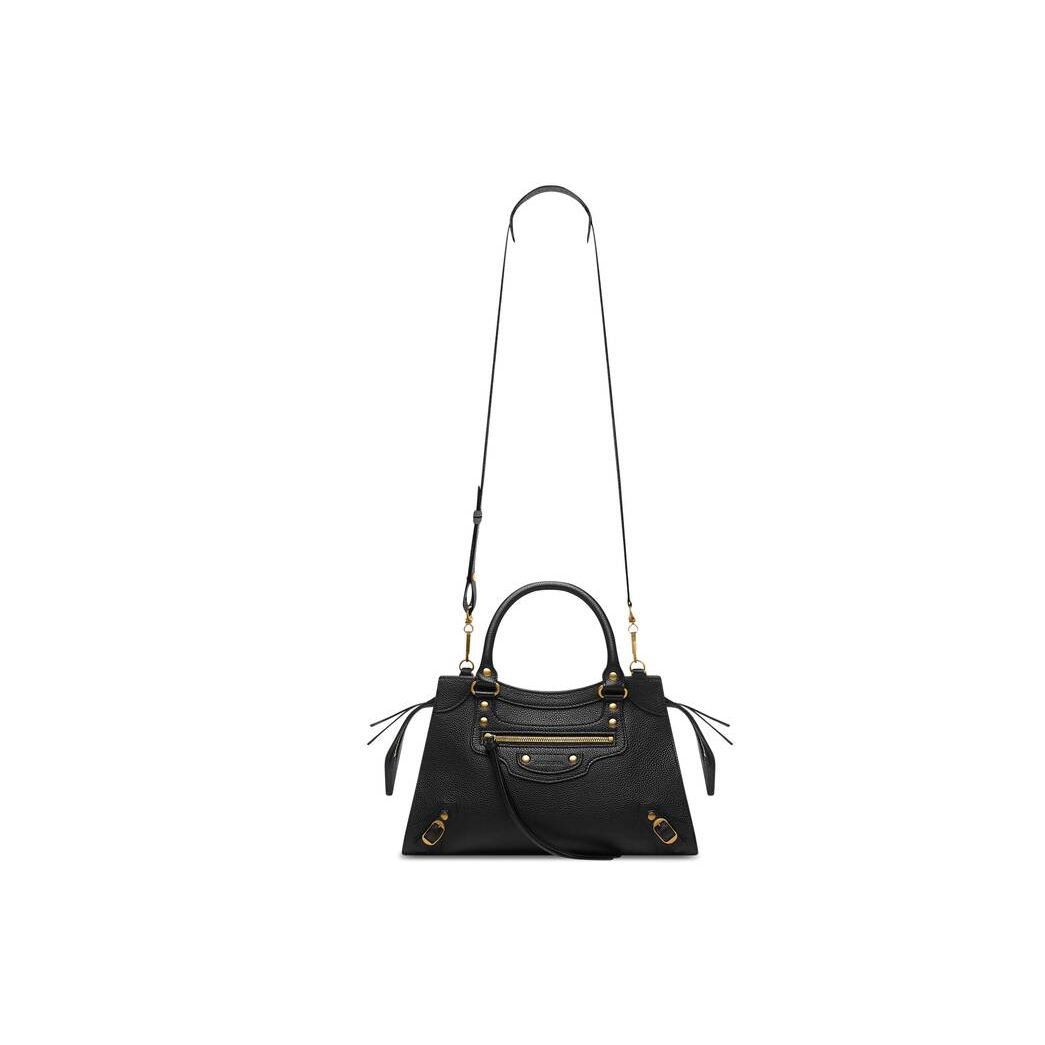 Women's Balenciaga Neo Classic Small Handbag Black | 0167VTIPJ