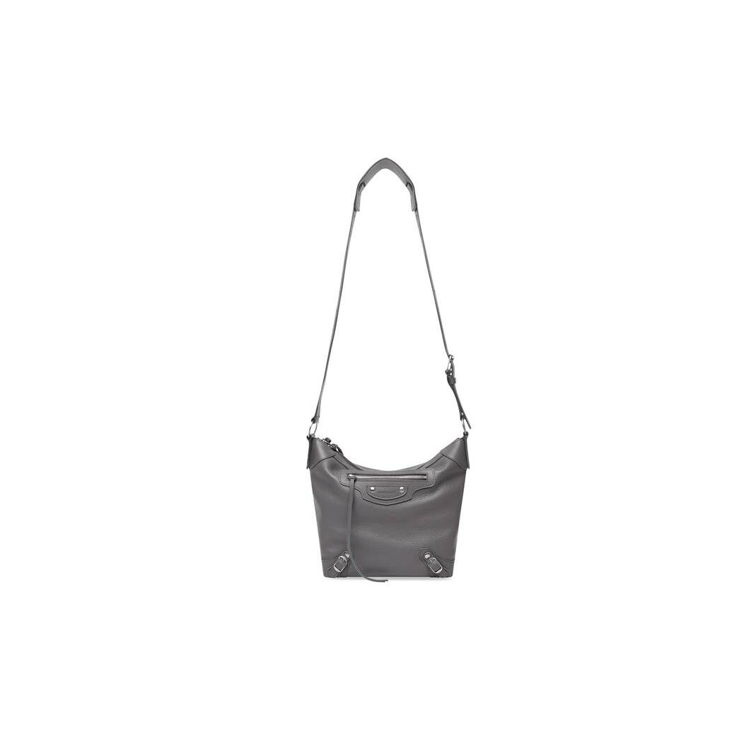 Women\'s Balenciaga Neo Classic Small Hobo Handbag Grey | 4519CWMDF