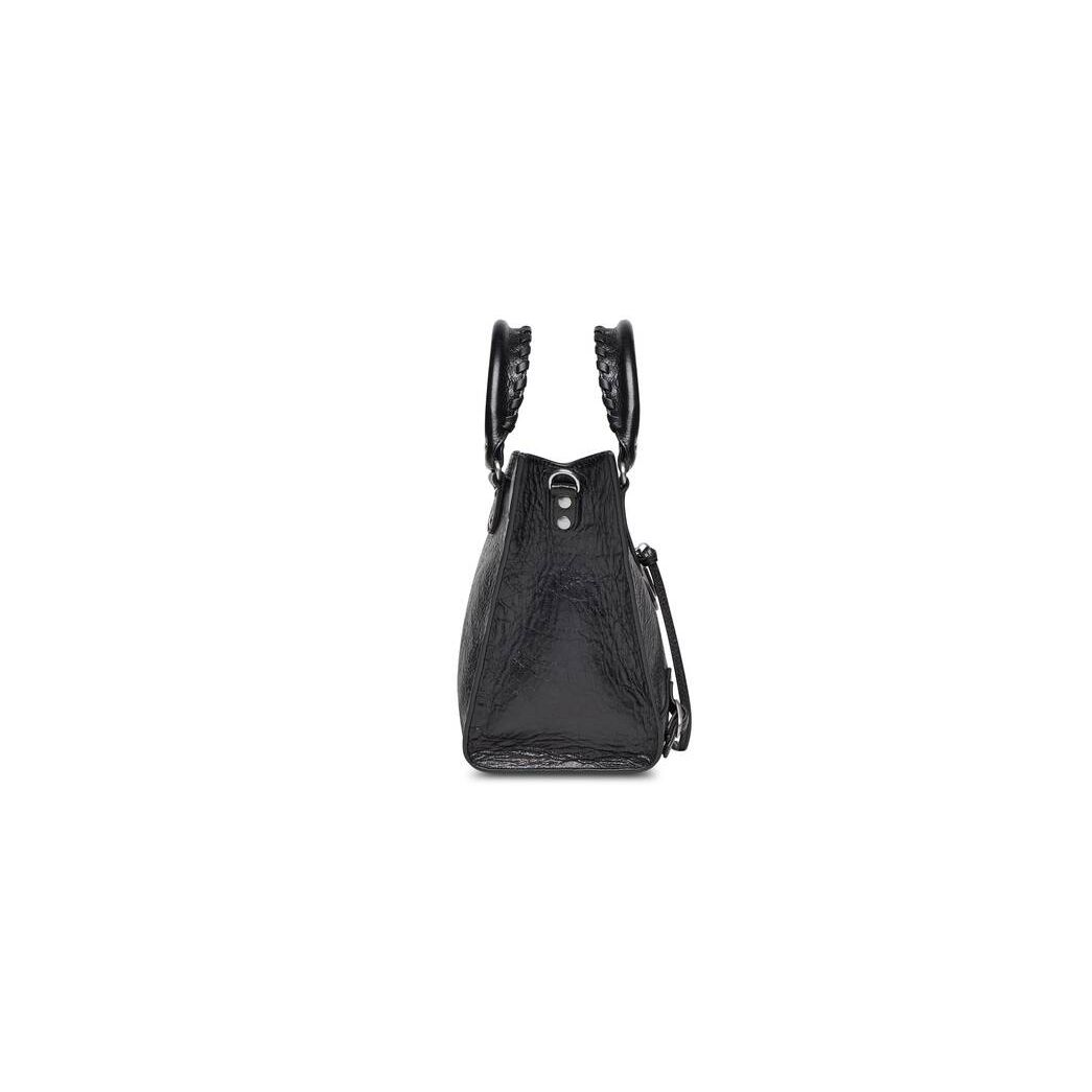 Women's Balenciaga Neo Classic Upside Down Medium East-west Tote Bags Black | 1462EFPBS