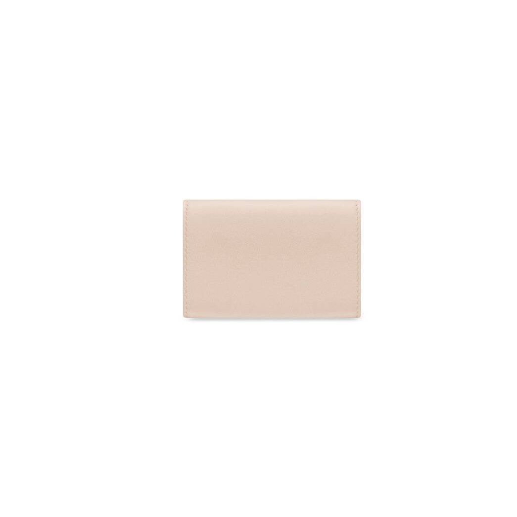 Women's Balenciaga Papier Mini Wallets Light Beige | 4817JXART