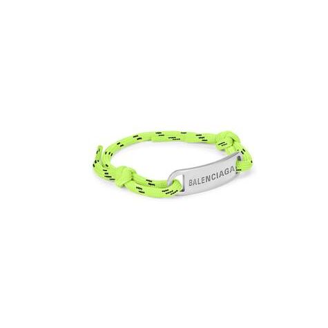 Women's Balenciaga Plate Bracelet Jewelry Yellow | 6370TOLAD