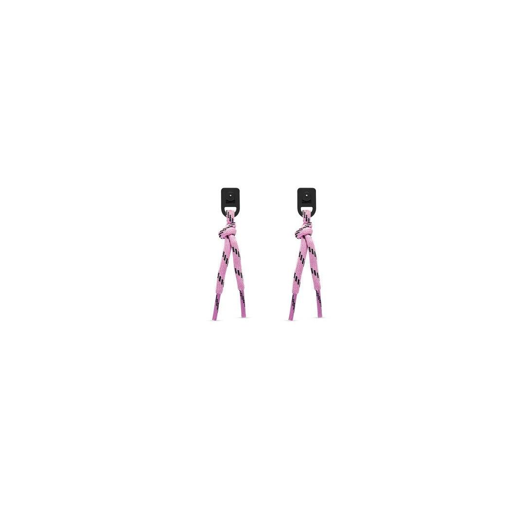 Women's Balenciaga Plate Earrings Jewelry Pink | 8430DAGKI