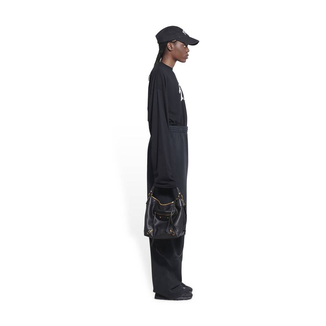 Women's Balenciaga Political Campaign Jogging Pants Black | 3691VRMBS