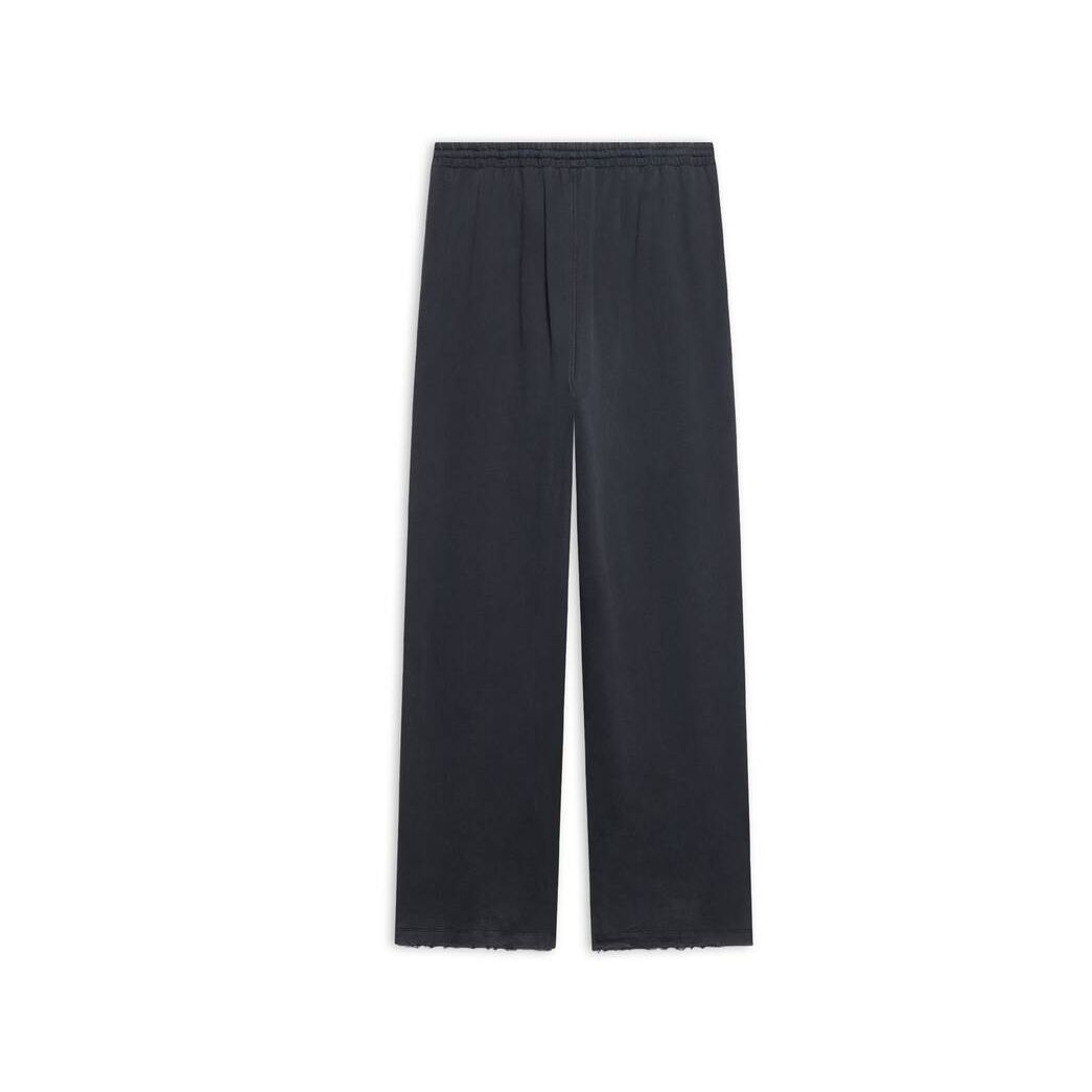 Women's Balenciaga Political Campaign Jogging Pants Black | 3691VRMBS