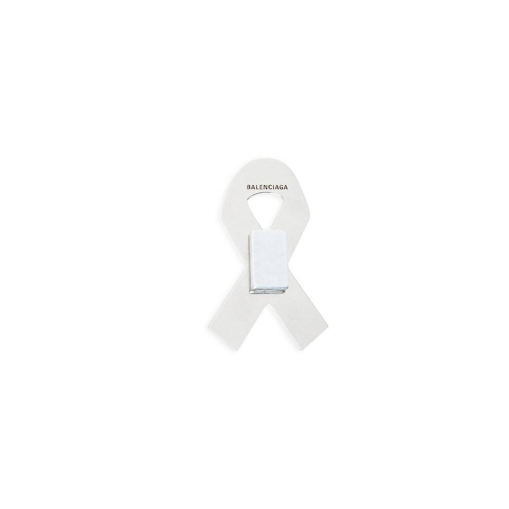 Women's Balenciaga Pride Magnet Pin Equipment White | 3859WLVGS