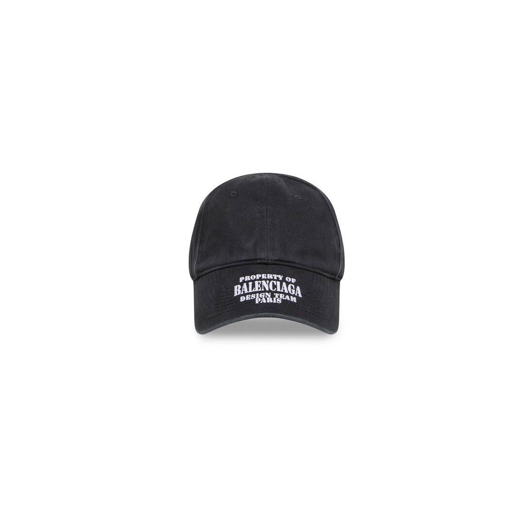 Women\'s Balenciaga Property Caps Black | 3724HFBYR