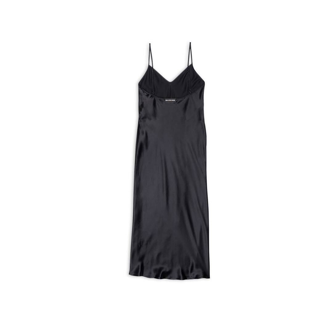 Women's Balenciaga Pyjama Dress Skirts Black | 4362HYNWI